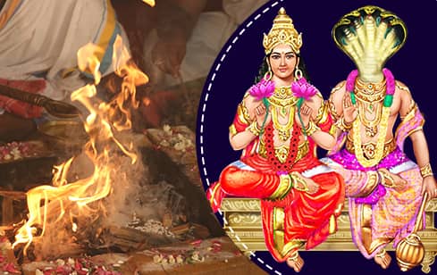 4-Priest Sun-Ketu Homa (Sun & Ketu Remedial Fire Labs) with 2 Kalasams (Sacred Copper Pots)