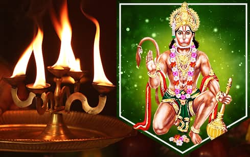 Archana (Pooja) to Hanuman on Moola Nakshatra (Hanuman’s Birth Star) Days