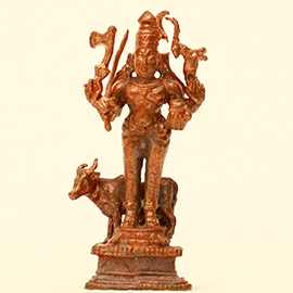 2 Inch Ruru Bhairava Statue