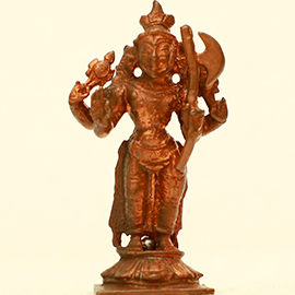 Energized 2 Inch Statue of Parashurama Avatar
