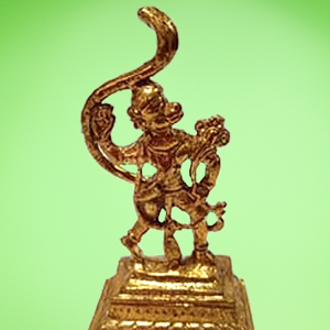 2-Inch Veera Hanuman Statue