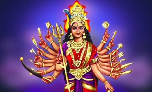 Archana (Pooja) to Goddess Angali at Chennai Powerspot