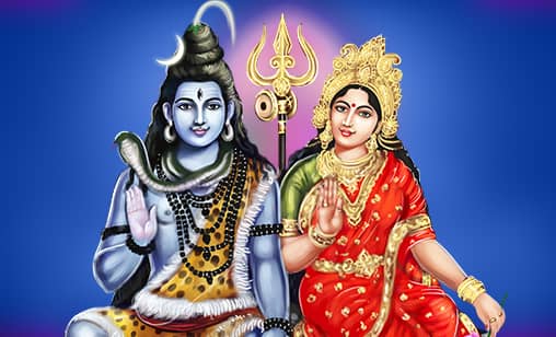 Archana (Pooja) to Shiva & Goddess Parvati at Nagapattinam Powerspot