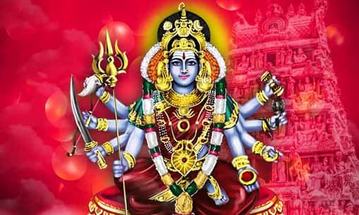 Archana (Pooja) to Goddess Kali at Chennai Powerspot