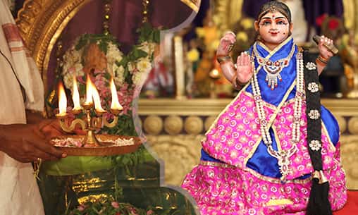 48-Day Energization Archana (Pooja) to Miracle Goddess Bala Fiber Statues* 