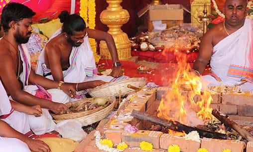 Udaka Shanti Mantra Chanting during Grahana Period & Chandra Graha Shanti Homa