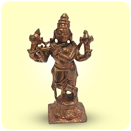 2-Inch Krishna Statue