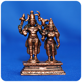 Shivan Parvathi 2.5 Inch Statue