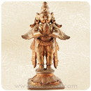 Energized 3 Inch Garuda Statue