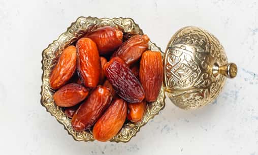 Nivedhyam (Sacred Offering) of Dates Soaked in Honey