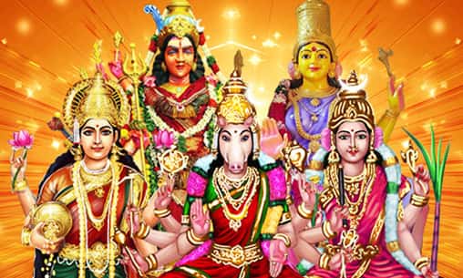 Archana and Arthi to Angali, Varahi, Vyasa Draupadi, Bala and Shreem Brzee Lakshmi 