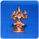 Energized Sitting Dhanvantri 2 Inch Statue 