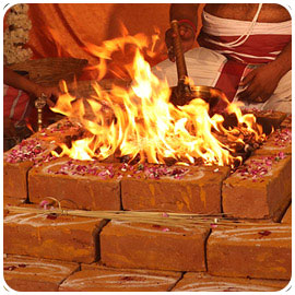 Individual Rudra Fire Lab for Success, Good Relationships & Protection