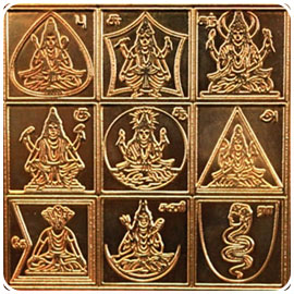 3-Inch Navagraha (9 Planet) Yantra