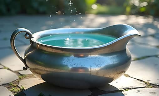Offering of Consecrated Water to Goddess Rakakshi on Maha Kumbhabishekam Day in the Pradhana Kalasa (Primary Consecration Pot)