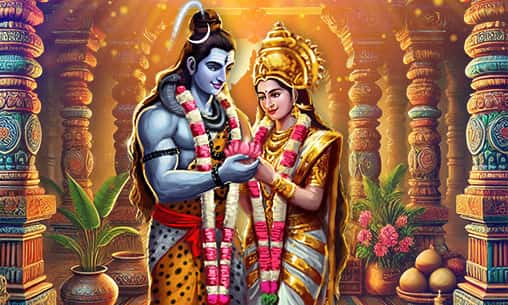 Archana (Pooja) to Shiva & Parvati at Ariyalur Powerspot Archana (Pooja) to Shiva & Parvati at Ariyalur Powerspot