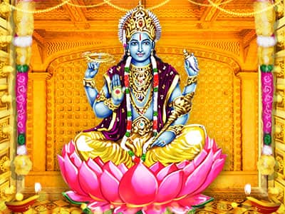 Vishnu as Maha Vishnu: Supreme Preserver and Granter of Abundance Vishnu as Maha Vishnu: Supreme Preserver and Granter of Abundance
