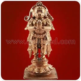Energized 3-Inch Hanuman Statue