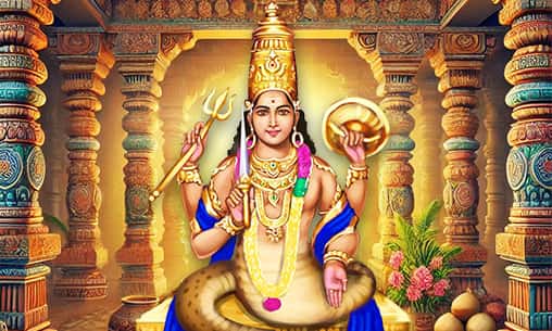 Archana (Pooja) and Abishekam (Hydration Ceremony) to Rahu at Tiruvarur, Tanjore & Kumbakonam Powerspots