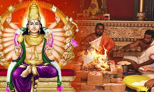 4-Priest-Chakraraja-Jayanthi-Divya-Fire-Lab 6-Priest Brihaspati Moola Mantra (Root Sound) Fire Lab to Jupiter to Invoke His Expansive Blessings With Dakshinamurthy Stotram (Hymn in Praise of Dakshinamurthy) Chanting, Guru Ashtakam (Octet Invoking The Blessings of The Guru) Chanting, and Brihaspati Ashtothara Archana (Pooja With 108 Sacred Names of Brihaspati)