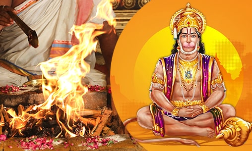 5-Priest Narasimhi Pratyangira Fire Lab For Protection From Evil Forces, Darkness & For Courage on Krishna Paksha Ashtami Day