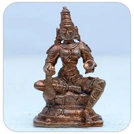 2.25-Inch Annapoorna Statue 2.25-Inch Annapoorna Statue