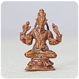 1.5-Inch Lakshmi Hayagriva Statue