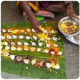 5-Priest Pitru Pooja (Ancestral Pooja) During Mahalaya (Once) 5-Priest Pitru Pooja (Ancestral Pooja) During Mahalaya (Once)