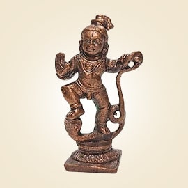 2-Inch Kalinga Krishna Statue