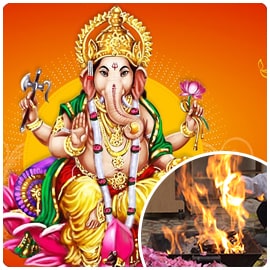 Individual 2-Priest Maha Ganapati Fire Lab With Atharvasirsha Chanting