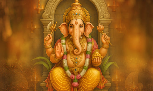 Maha Ganapati (Eight-Fold Prosperity Enabler)