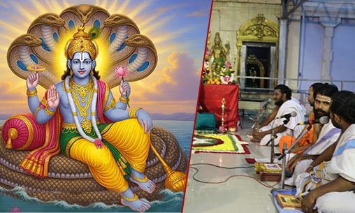 Individual Narayaneeyam Chanting (Hymn in Praise of Vishnu) at Kerala Powerspot 