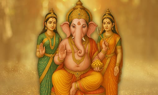 Sowbhagya-Vardhana Riddhi-Siddhi-Vinayaka (Bestower of Fortune and Fulfillment)