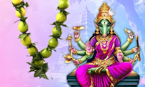 Swapna-Varahi-Lemon-Mala 4-Priest Dhanvantri Fire Lab to Eliminate Fear of Death & Maintain Good Health