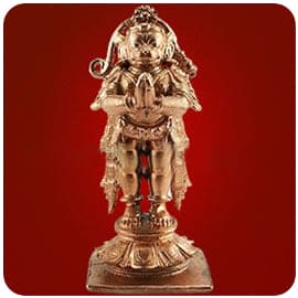 3-Inch Hanuman Standing Statue