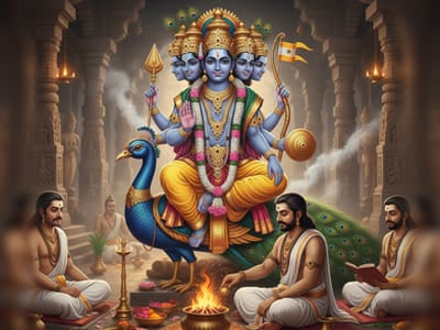 Archana-(Pooja)-to-Muruga
