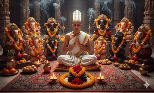 Pooja-to-Court-Ganesha