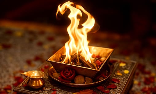 4-Priest Sapta Matrika Fire Lab & Sapta Kanni Pooja to Vanquish Enemies, Misfortune, Hardships & Gain Success in All Endeavors