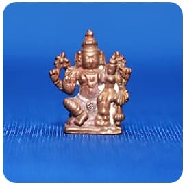 Half-Inch Lakshmi Narayana Statue