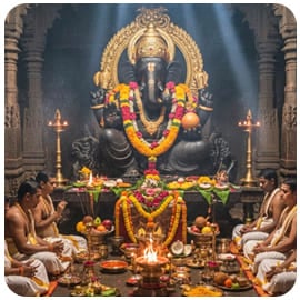  Individual Ganesha Fire Lab for Removing Obstacles & Granting Success