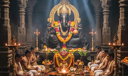 Sarva Karya Vijaya Archana (Pooja for Success in All Endeavors) at Maha Ganesha Kerala Powerspot