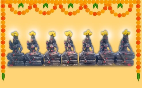 Installation of Sapta Kanni Statue and Eye-Opening Ceremonies Followed by Sapta Kanni Fire Lab in Tamil Siddha Tradition