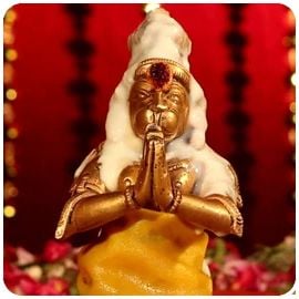 Butter Abishekam (Hydration Ceremony) to Hanuman