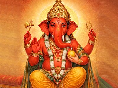 Shakti-Prapta-Ganesha