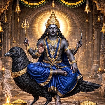 GRAND INSTALLATION & INVOCATION OF PONGU SANEESWARAN (EVER-GROWING WEALTH FORM OF SATURN)