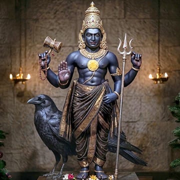 GRAND INSTALLATION & INVOCATION OF PONGU SANEESWARAN (EVER-GROWING WEALTH FORM OF SATURN)