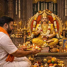 Worship at Chitragupta Powerspots