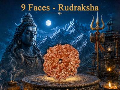 9 Faces Rudraksha