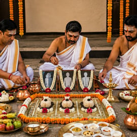 3-Priest Pitru Pooja