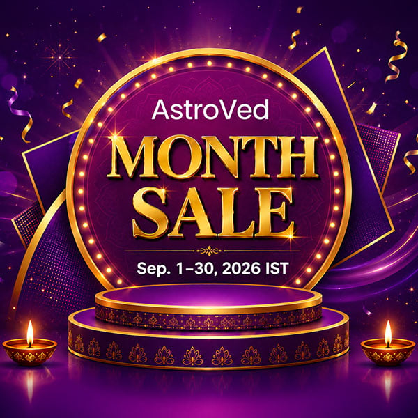 AstroVed Month Sale — September 1 to September 30, 2026 (IST)